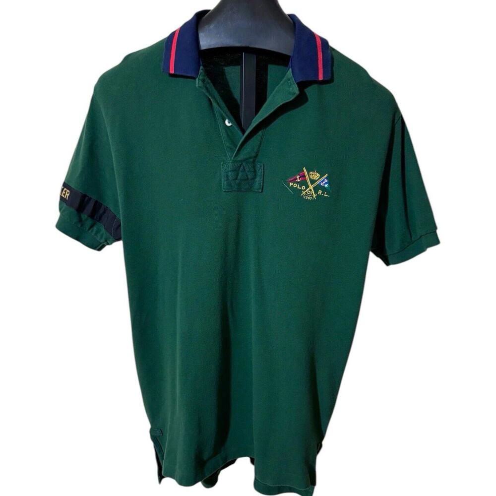 Polo Ralph Lauren HMS Bleecker Rugby Shirt Flag & Crown Logo